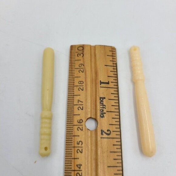 Vintage Hasbro GI Joe White Billy Club Baton Shore Patrol Accessory Toy Lot 2 - Picture 4 of 4